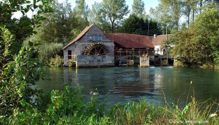 Vieux moulin sur l'Authie